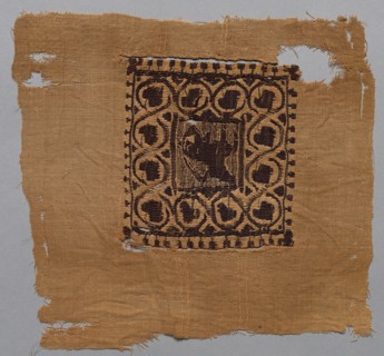 Fragment, with Segmentum, from a Tunic, 500s. Egypt, Byzantine period, 6th century. Tabby weave,