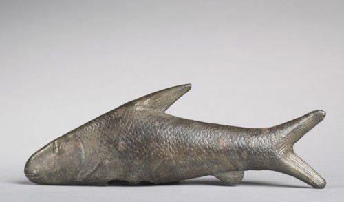 Lepidotus Fish, 305-30 BC. Egypt, Greco-Roman Period, probably Ptolemaic Dynasty. Bronze, hollow