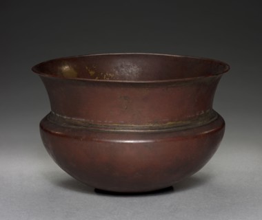 Deep Bowl, 305 BC-30 BC. Egypt, Early Ptolemaic Dynasty or modern forgery. Bronze; diameter: 13.9