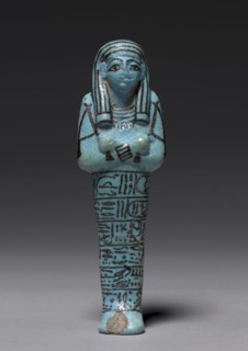 Shawabty of Seti I, c. 1294-1279 BC. Egypt, Thebes, New Kingdom, Dynasty 19, reign of Seti 1.