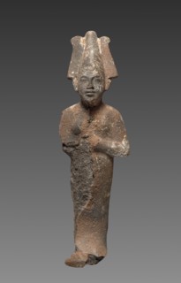 Statuette of Osiris, 1295-1069 BC. Egypt, New Kingdom, Dynasties 19 (1295-1186 BC) -20 (1186-1069).