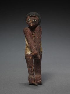 Seated Model Sailor, c. 2000-1000 BC. Egypt, Middle Kingdom, late Dynasty 11 (2040-1980 BC) to