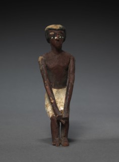 Seated Model Sailor, c. 2000-1000 BC. Egypt, Middle Kingdom, late Dynasty 11 (2040-1980 BC) to