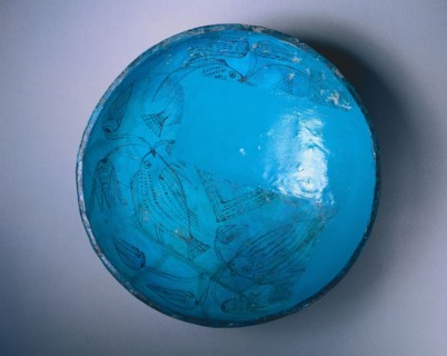 Marsh Bowl, 1540-1350 BC. Egypt, New Kingdom, early Dynasty 18, reign of Hatshepsut or Tuthmosis