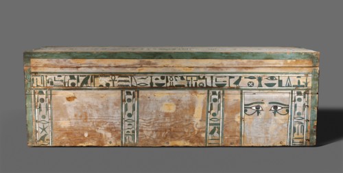 Coffin of Senbi, c. 1918-1859 BC. Egypt, Meir, Middle Kingdom, mid-Dynasty 12, reign of Amenemhat