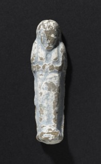 Shawabty of Ditamenpaankh, 715-656 BC. Egypt, Late Period, Dynasty 25. Terracotta; overall: 6.1 x 1