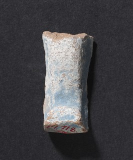 Shawabty of Ditamenpaankh, 715-656 BC. Egypt, Late Period, Dynasty 25. Terracotta; overall: 3 x 1.5