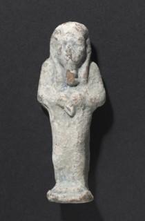 Shawabty of Ditamenpaankh, 715-656 BC. Egypt, Late Period, Dynasty 25. Terracotta; overall: 6.8 x 2