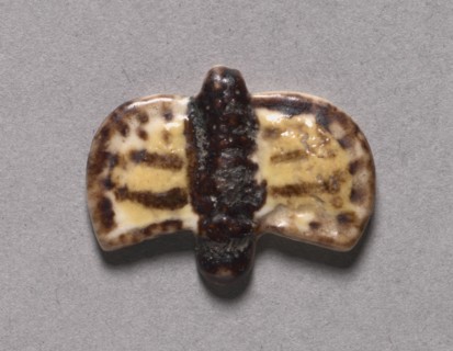 Butterfly Inlay, 1350-1296 BC. Egypt, New Kingdom, late Dynasty 18 (1540-1296 BC). Polychrome