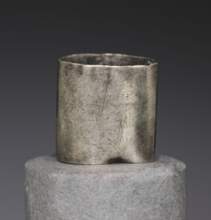 Element of Wig Decoration, 1980-1801 BC, Egypt, Middle Kingdom, Dynasty 12, Silver