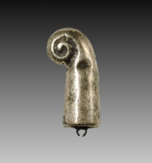 Sidelocks and Elements of Wig Decoration, 1980-1801 BC. Egypt, Middle Kingdom, Dynasty 12. Electrum