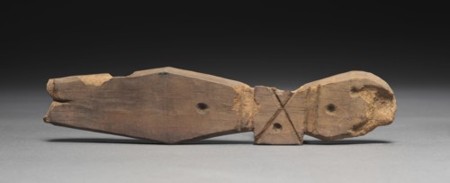 Fragment of a Cross, 30 BC-AD 395. Egypt, Roman Empire. Wood;