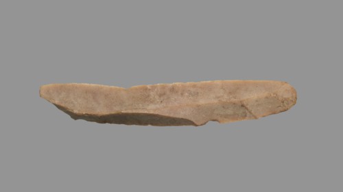 Sickle Blade, 1980-1801 BC. Egypt, Middle Kingdom, Dynasty 12. Flint; overall: 5 cm (1 15/16 in.).