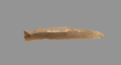 Sickle Blade, 1980-1801 BC. Egypt, Middle Kingdom, Dynasty 12. Flint; overall: 5 cm (1 15/16 in.).