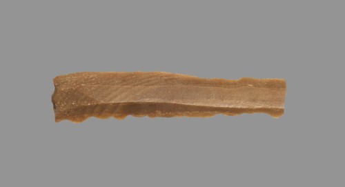 Sickle Blade, 1980-1801 BC. Egypt, Middle Kingdom, Dynasty 12. Flint; overall: 5 cm (1 15/16 in.).