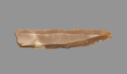 Sickle Blade, 1980-1801 BC. Egypt, Middle Kingdom, Dynasty 12. Flint; overall: 5 cm (1 15/16 in.).