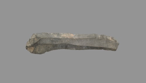 Sickle Blade, 1980-1801 BC. Egypt, Middle Kingdom, Dynasty 12. Flint; overall: 5 cm (1 15/16 in.).