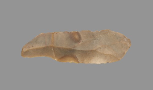 Sickle Blade, 1980-1801 BC. Egypt, Middle Kingdom, Dynasty 12. Flint; overall: 5 cm (1 15/16 in.).