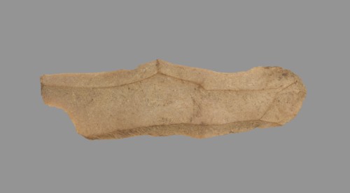 Sickle Blade, 1980-1801 BC. Egypt, Middle Kingdom, Dynasty 12. Flint; overall: 5 cm (1 15/16 in.).