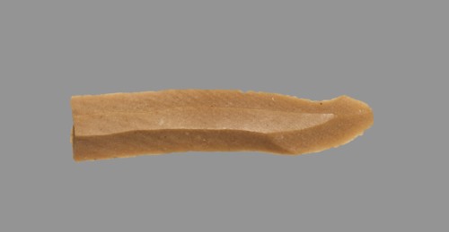 Sickle Blade, 1980-1801 BC. Egypt, Middle Kingdom, Dynasty 12. Flint; overall: 5 cm (1 15/16 in.).