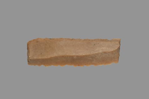 Sickle Blade, 1980-1801 BC. Egypt, Middle Kingdom, Dynasty 12. Flint; overall: 5 cm (1 15/16 in.).
