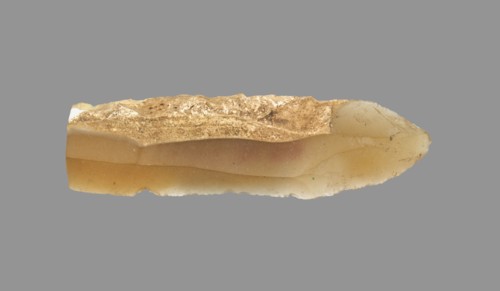 Sickle Blade, 1980-1801 BC. Egypt, Middle Kingdom, Dynasty 12. Flint; overall: 5 cm (1 15/16 in.).