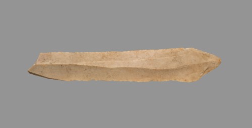 Sickle Blade, 1980-1801 BC. Egypt, Middle Kingdom, Dynasty 12. Flint; overall: 5 cm (1 15/16 in.).