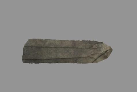 Sickle Blade, 1980-1801 BC. Egypt, Middle Kingdom, Dynasty 12. Flint; overall: 5 cm (1 15/16 in.).