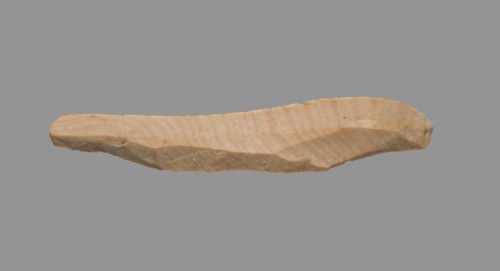 Sickle Blade, 1980-1801 BC. Egypt, Middle Kingdom, Dynasty 12. Flint; overall: 5 cm (1 15/16 in.).