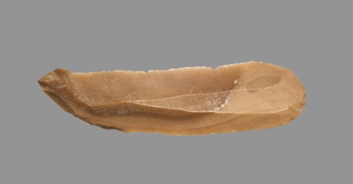 Sickle Blade, 1980-1801 BC. Egypt, Middle Kingdom, Dynasty 12. Flint; overall: 5 cm (1 15/16 in.).