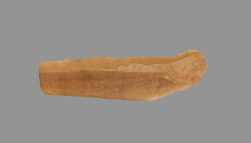 Sickle Blade, 1980-1801 BC. Egypt, Middle Kingdom, Dynasty 12. Flint; overall: 5 cm (1 15/16 in.).