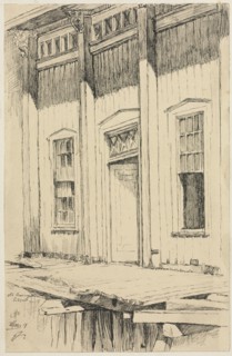 Old Passenger Depot, Cleveland. Otto H. Bacher (American, 1856-1909).