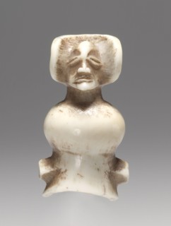 Whistle, late 1800s. Central Africa, Democratic Republic of the Congo or Angola, Chokwe people,