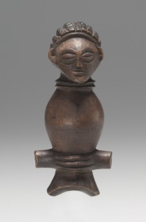 Whistle, late 1800s. Central Africa, Democratic Republic of the Congo or Angola, Chokwe people,
