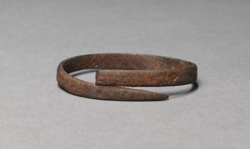 Bracelet, 2nd-3rd century AD. Egypt, Roman Empire. Iron; diameter: 4.7 cm (1 7/8 in.).
