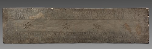 Tomb Tile, Eastern Zhou dynasty (771-256 BC). China, from Chin Ts'un, Hunan province, Eastern Zhou