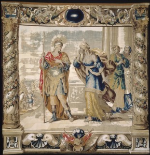 Aeneas says Farewell to Dido, 1679. Giovanni Francesco Romanelli (Italian, 1610-1662), Michael