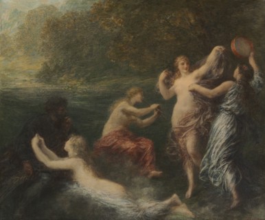 Tannhäuser, 1886. Henri Fantin-Latour (French, 1836-1904). Oil on canvas; framed: 123.5 x 139.5 x