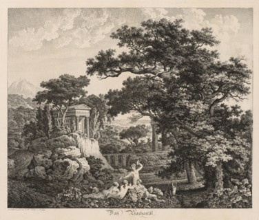 Das Bachanal. Carl Wilhelm I Kolbe (German, 1757-1835). Engraving