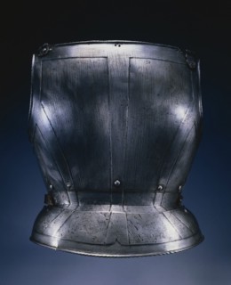Backplate, mid 1500s. Germany, Landshut, mid-16th century. Steel; overall: 41.3 x 35.9 x 17.4 cm