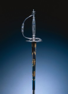 Court Sword, c. 1790. England, London or Birmingham, late 18th Century. Steel; silver hilt,