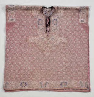 Blouse, 1800s. China, Qing Dynasty (1644-1912). Embroidery, silk; overall: 138.4 x 185.4 cm (54 1/2
