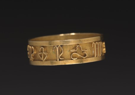 Ring, 1700s-1800s. North Africa, 18th-19th century. Gold; diameter: 2.2 cm (7/8 in.)
