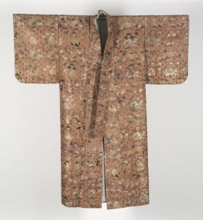 Noh Robe (Karaori), 1800-1850. Japan, 19th century, Tokugawa Period (1600-1850). Silkwith