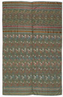 Compound Weave Textile, 1800s ?. China, 19th century (?). Compound weave: silk and gold; overall: