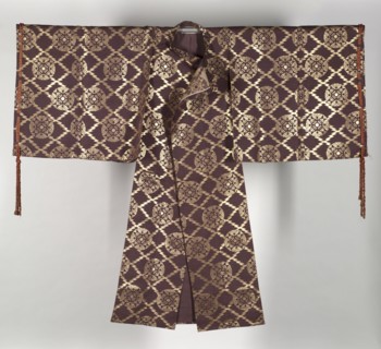 Noh Robe (Kariginu), 1800-1850. Japan, 19th century, Tokugawa Period (1600-1850). Silk, twill