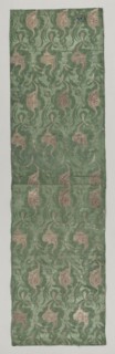 Length of Brocade, 1700s. Italy, Venice, 18th century. Brocade; silk and metal; overall: 193.1 x 55
