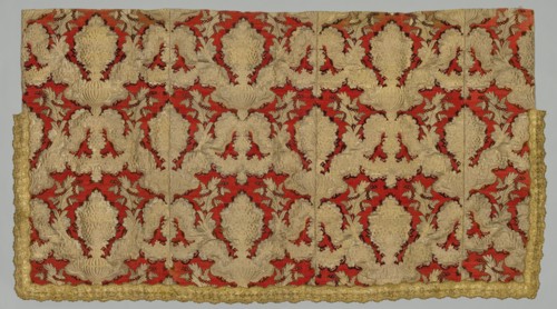 Altar Frontal, 18th century. Russia, 18th century. Brocade; silk and metal; overall: 106.7 x 193 cm