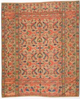 Fragment, 1700s - 1800s. India, 18th-19th century. Tapestry weave: silk, metal thread; overall: 177