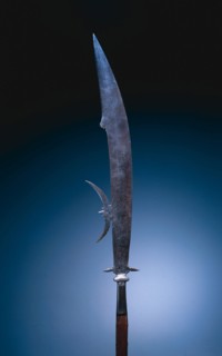 Glaive (with Arms of Giustini Family), c. 1600-1620. Italy, Venice, 17th century. Steel, etched;